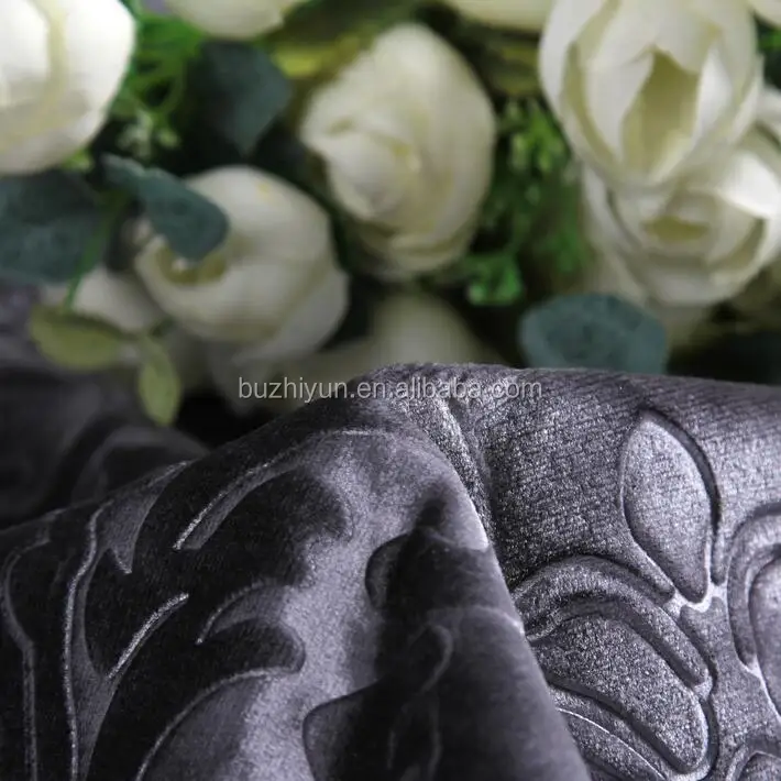 polyester 3d emboss velvet knitted latest sofa fabric turkish