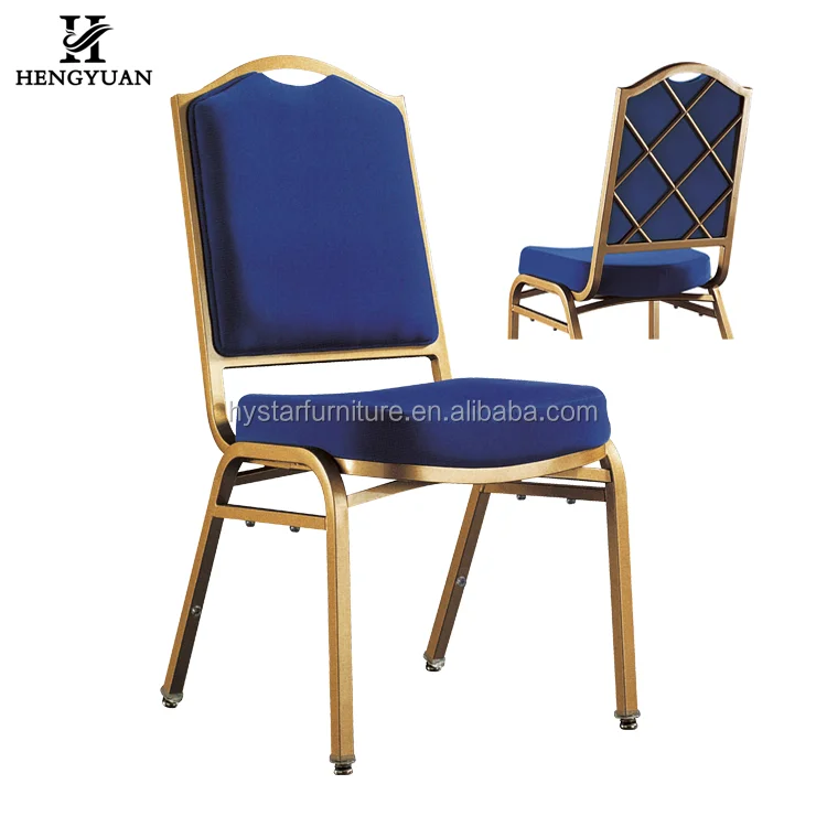 Wholesale Classic Durable Metal Stackable Hotel Furniture Banquet Chairs