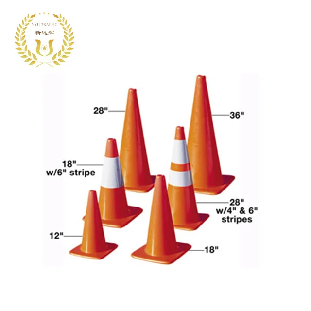 Most competitive price bright fluorescent PVC Road Cone