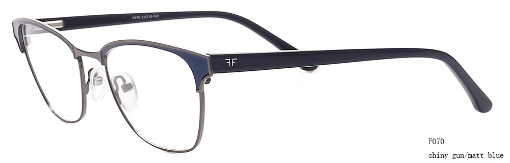 Hot sale stainless steel optical frames ready stock eyeglasses