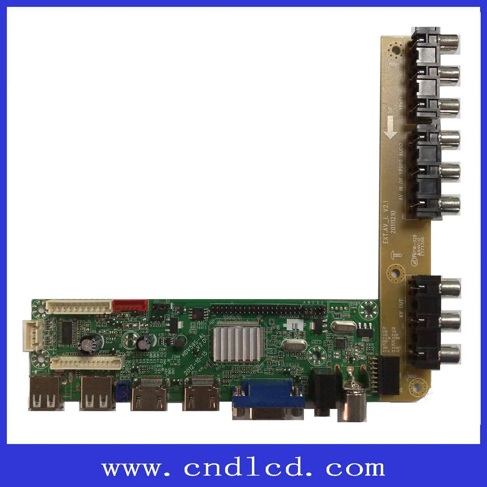 Jumper cap selecting panel resolution 65inch 42 inch Samsung LCD Panel TV Mother Card Board
