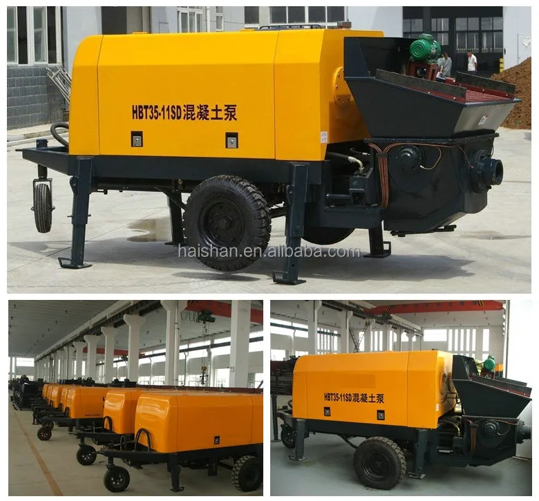 40m3/h Trailer Concrete Pump