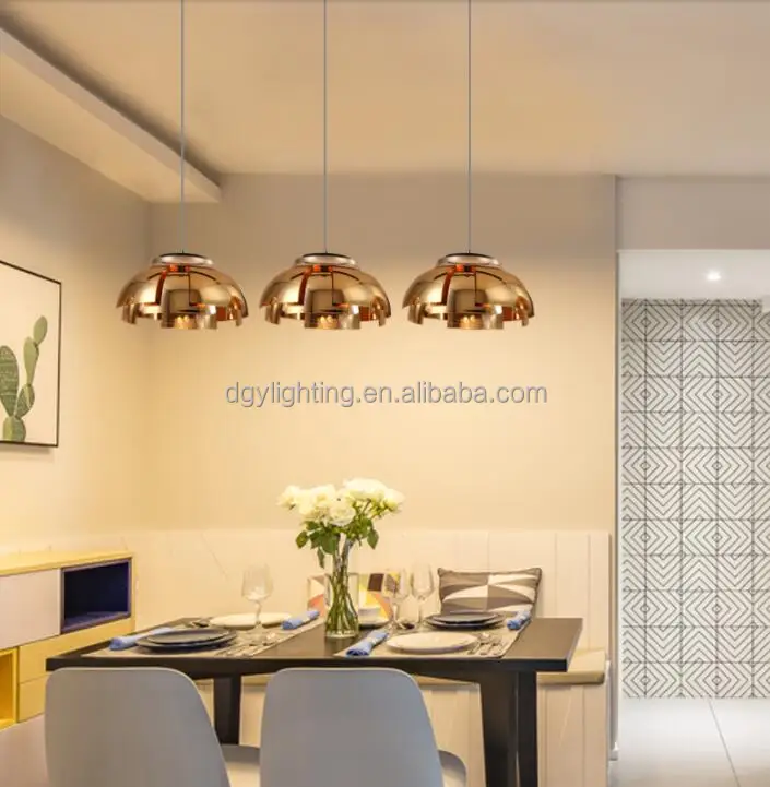 3 головки для гостиной, черный цветок, железный, американский декоративный подвесной светильник для магазина