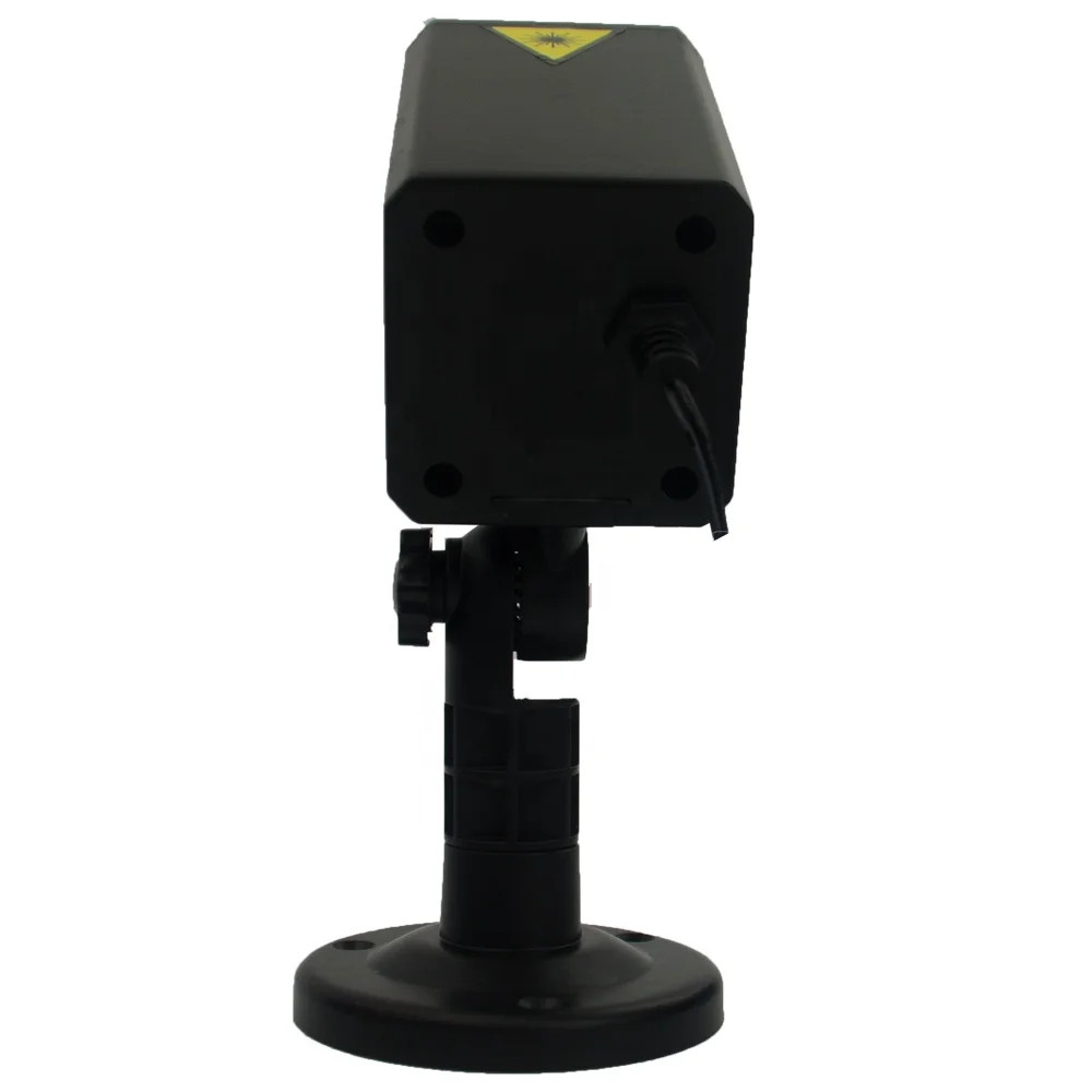 Square Shape Outdoor Waterproof Green Red Laser Light ABS Shell Christmas Garden Landscape Light