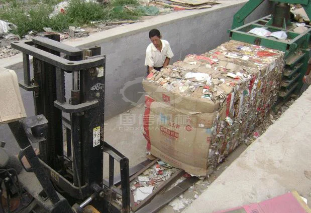 
Automatic Horizontal Hydraulic Compression Carton Baler Machine 