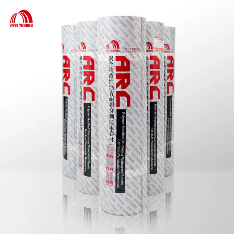 Огнестойкая полимерная Модифицированная битумная водонепроницаемая мембрана с полиэфирным волокном класс B1
