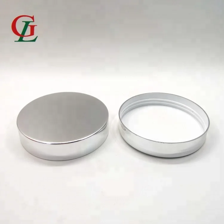 Hot sale 89mm-400 big size PP screw cap silver&gold aluminum metal screw cap UV treatment single screw cap with liner available