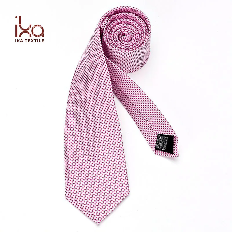 Pure Silk Jacquard Men Fashion Custom Woven Tie Dropship