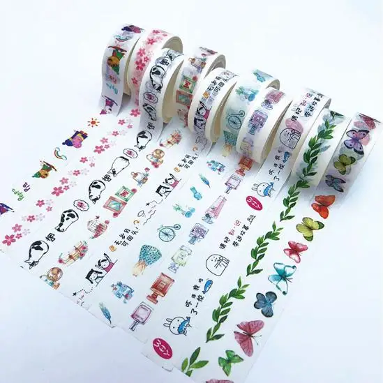 
Account and paper tape color text hand tear tape hand account material paper DIY diary decorative stickers pn6472 