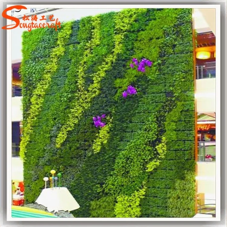 garden vertical artificial green wall new product fake plant wall green wall for sale