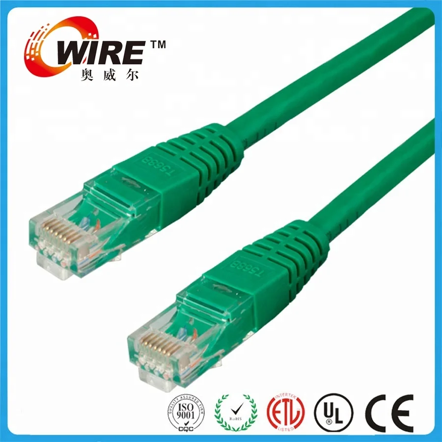 Сертифицированный белый Lszh Utp Cat6 100% гриппа Ke испытания патч-корд 1,5 мм компьютер Кабели электрические дом провода