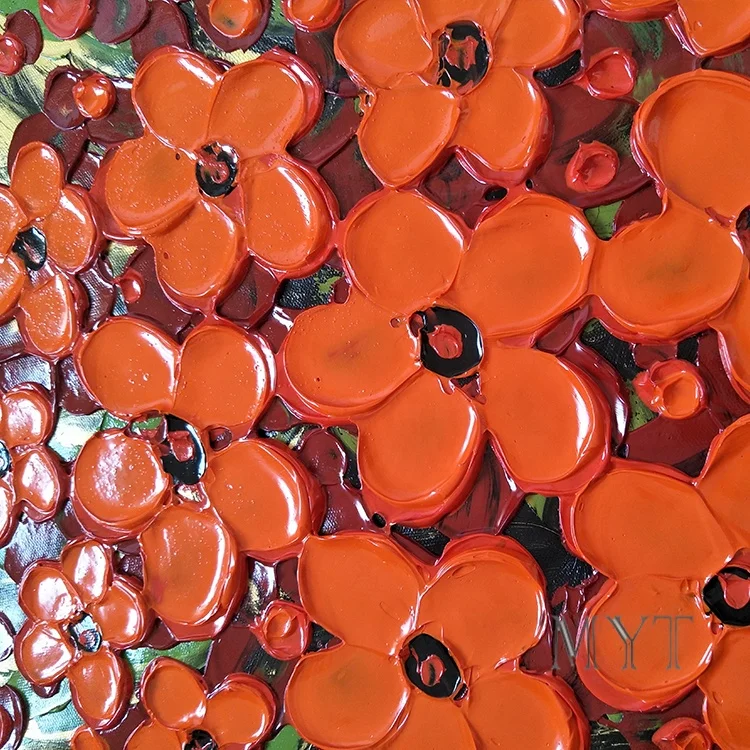 3D Pallette Knife Oil Painting Wall Art Decor On Canvas For Painting