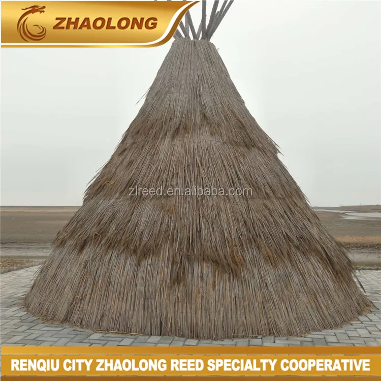high quality beach reed umbrella waterproof umbrella
