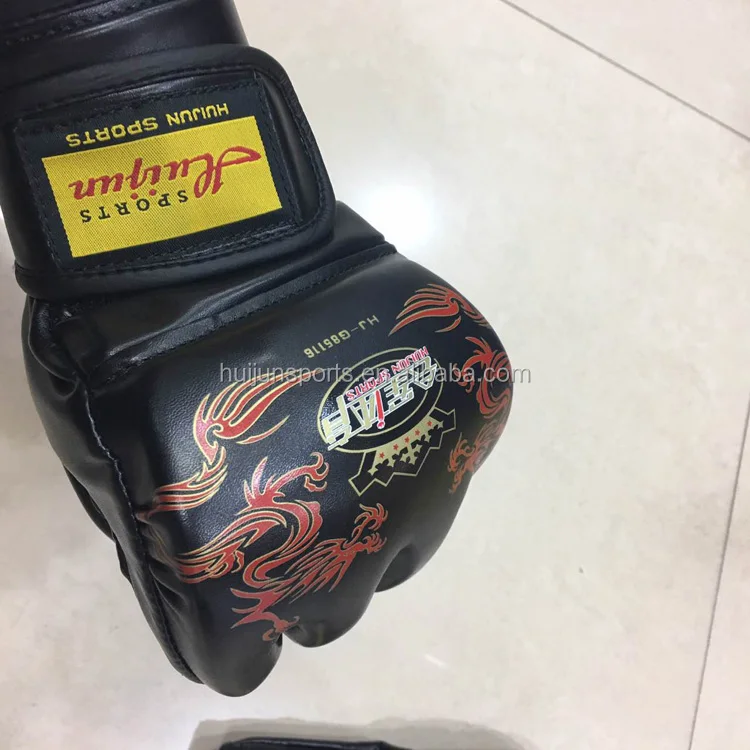HJ-G85116 High quality HUIJUN Boxing Equipment Guantes de Boxeo MMA Boxing sanda hand gloves for training punching combat glove