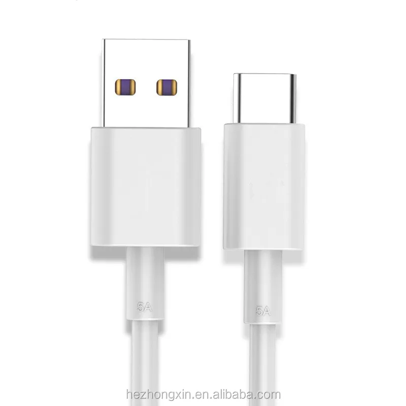 wholesale original fast charging 5A USB CABLE TPE Type c fast chargingcable for huawei xiaomi samsung
