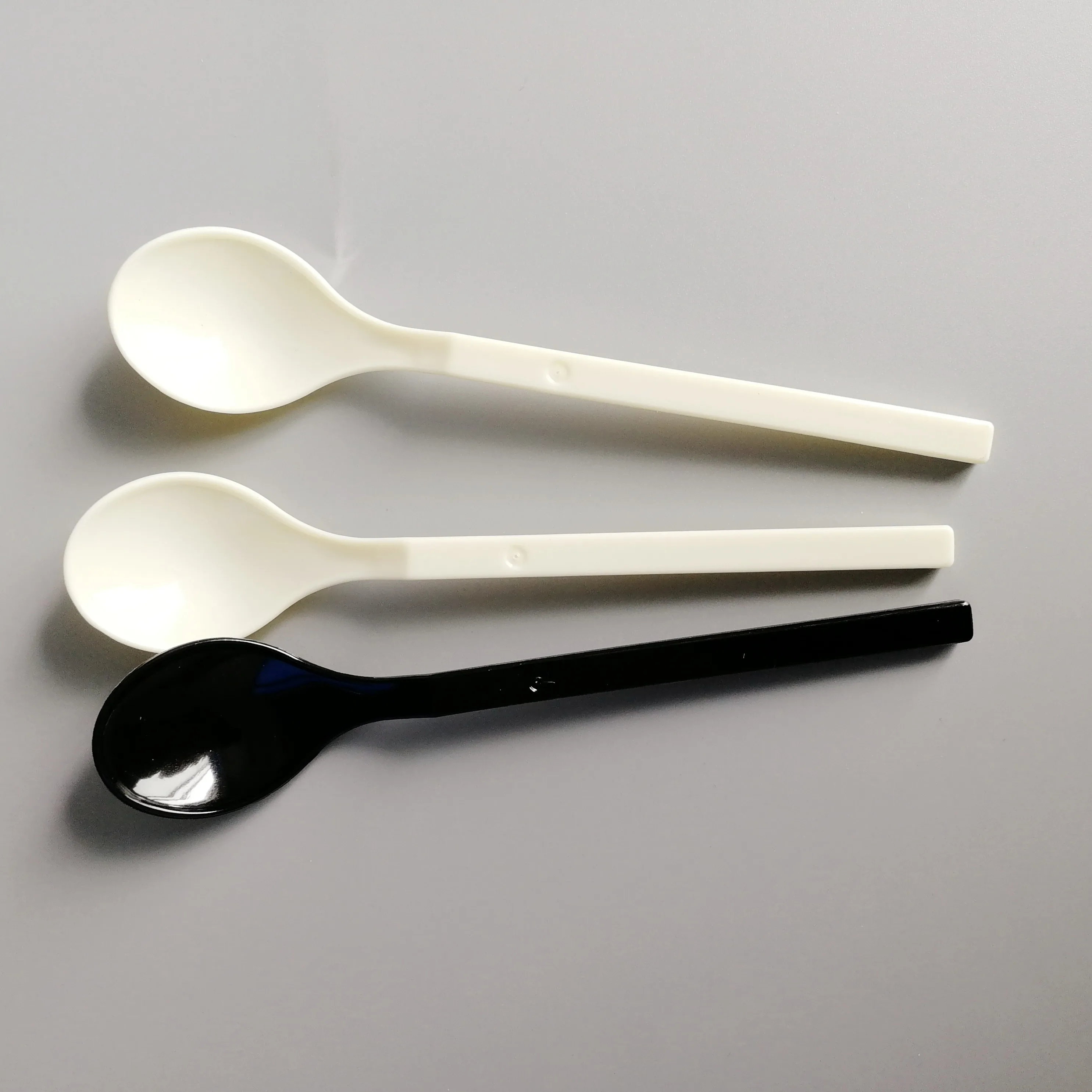 
2019 best selling ice cream plastic spoon long handle plastic spoons measuring spoon plastic 