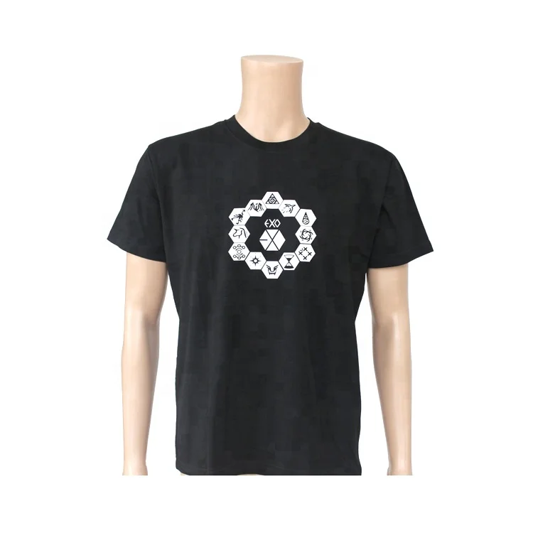 
Wholesale custom cotton t-shirts with silk screen printing 