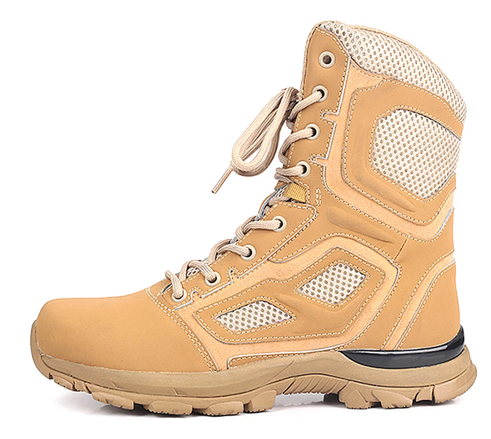 law enforcer steel toe protective security training boots for combat mission