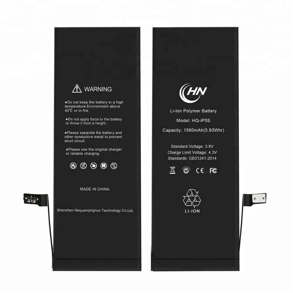Фабрика OEM 3 8 В 1560 мАч телефон аккумуляторы для Apple iphone 5S оригинальный Battery Replacement Kit