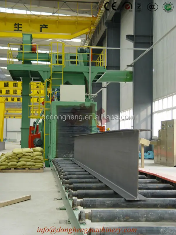 H-Beam Дробеструйной, Машина CE, ISO9001 от DH группа с высоким качеством и конкурентоспособной ценой