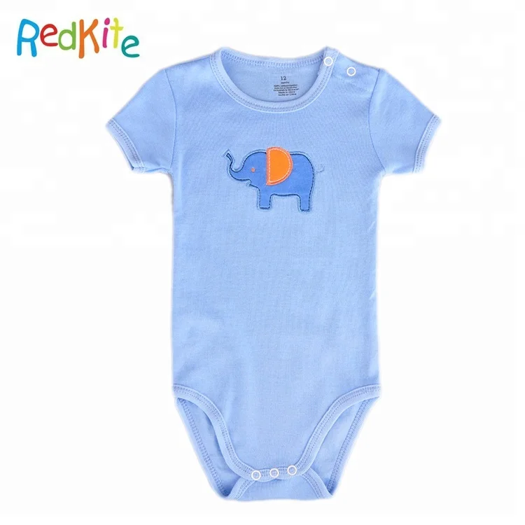Wholesale 100% cotton short sleeve baby clothes custom print baby romper infant bodysuit