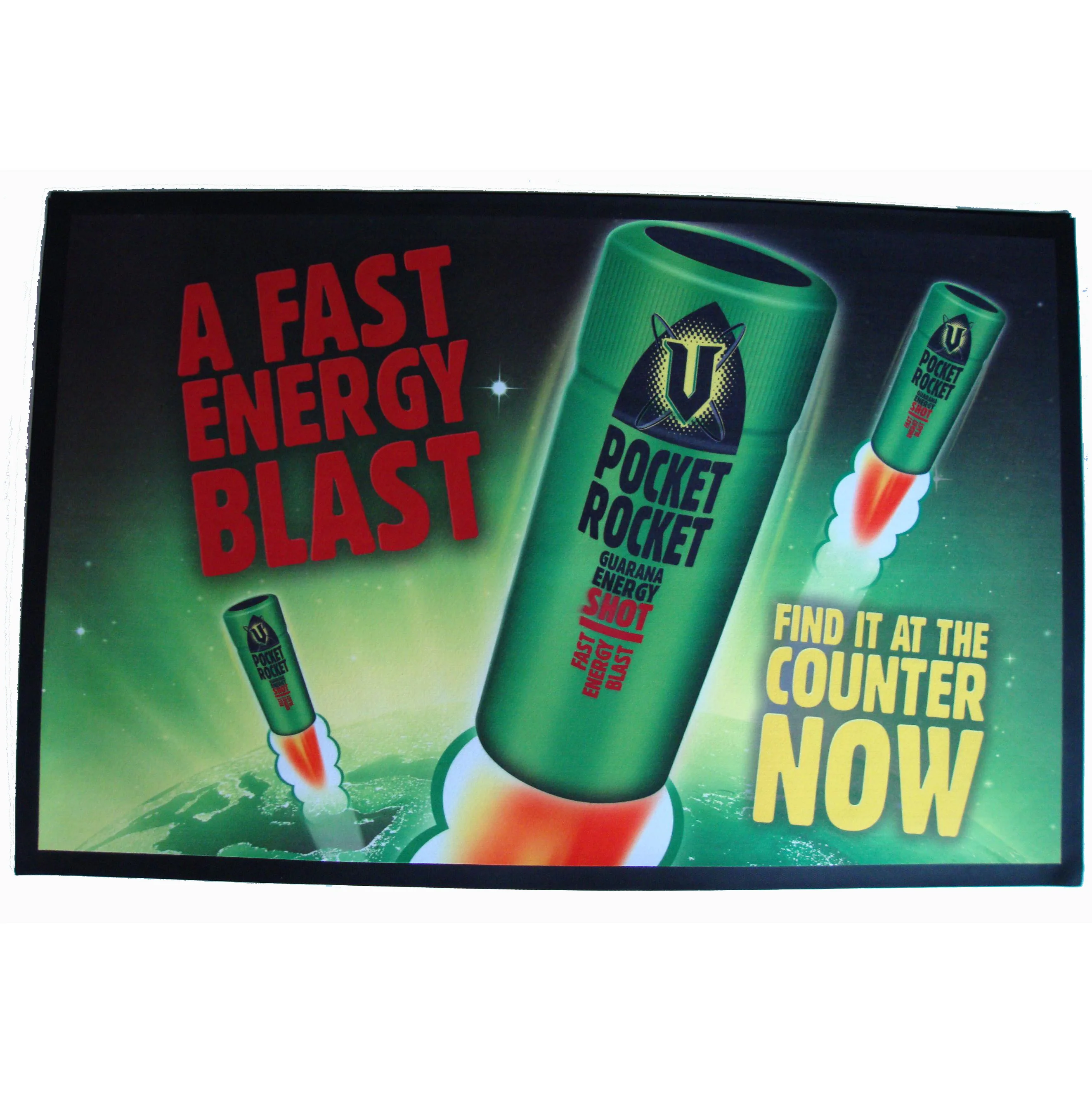 Full colour dye sublimation imprint floor mats and door mat