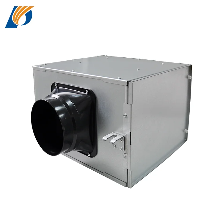 
High-efficiency three layer filter PM2.5 silent duct ventilation fan / fresh air filter box 