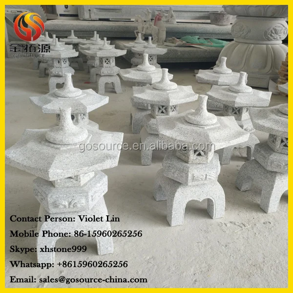 Granite japanese pagoda