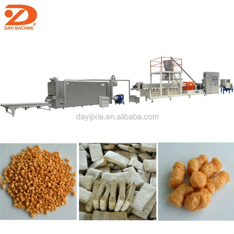 Soya Protein Meat Extruder Making Machine