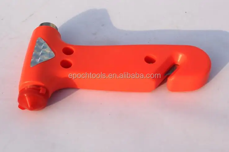 Multi-functional safety hammer escape hammer with seatbelt cutter