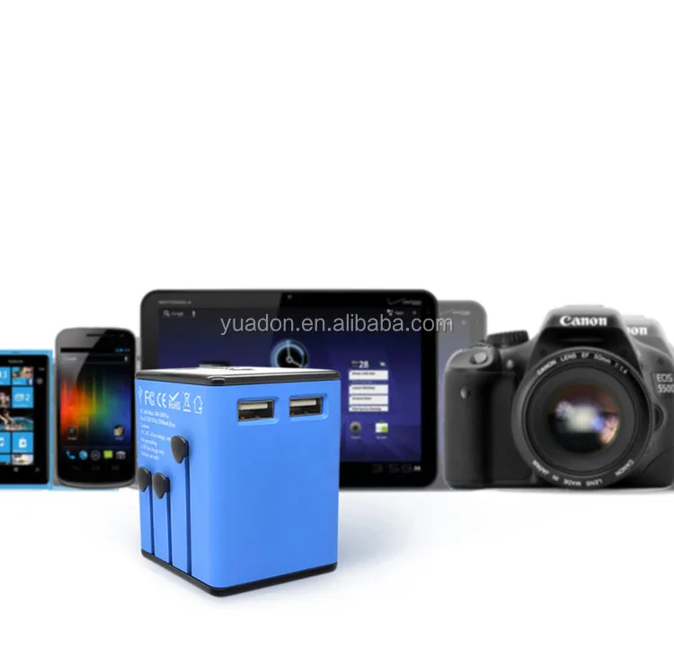 Высокое Качество Безопасности ВЕЛИКОБРИТАНИИ США Универсальный Адаптер ЕС AUS Зарядное Устройство USB Universal Travel Адаптер