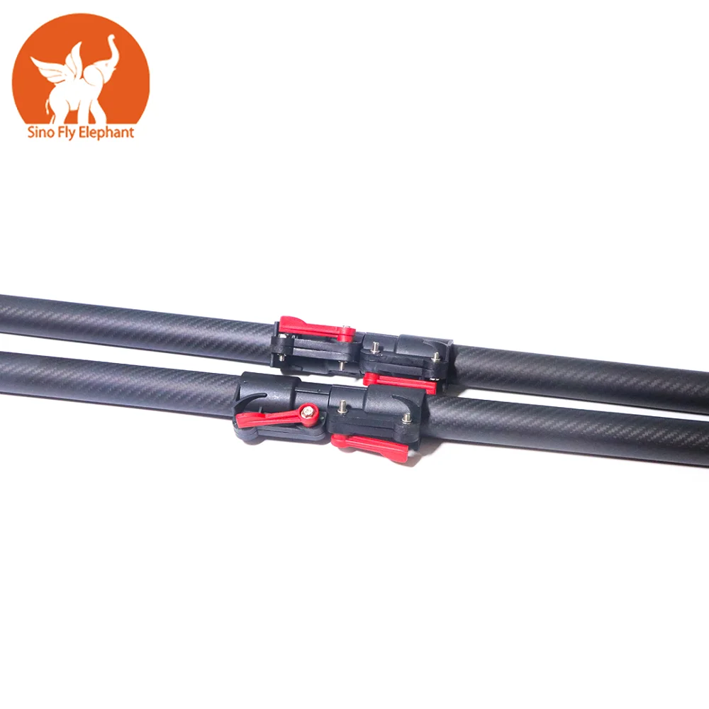 Carbon fiber telescopic pole for swimming pool maintenance pole