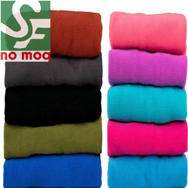 Super soft 100% polyester micro polar fleece fabric for home textile