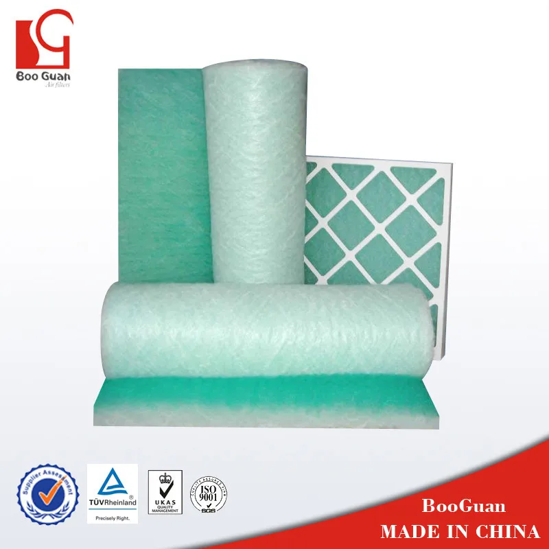 Alibaba china newest washable fiberglass air roll filter media