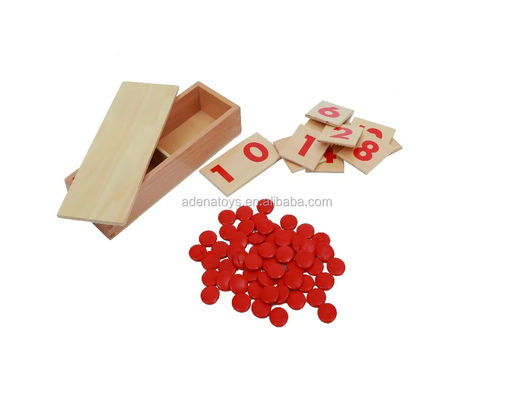 
Montessori Materials in China: Montessori Toys C043 Cards&Counters Educational Toys for Kids 