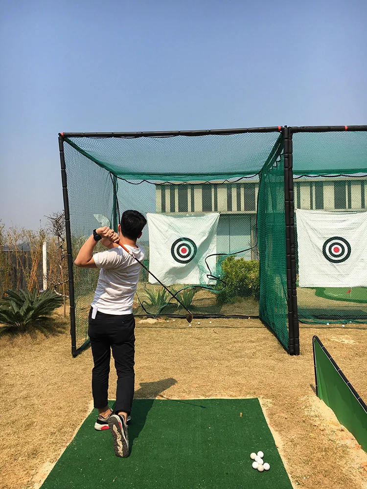 Golf Practice  hitting cages golf hitting net golf target net and mats