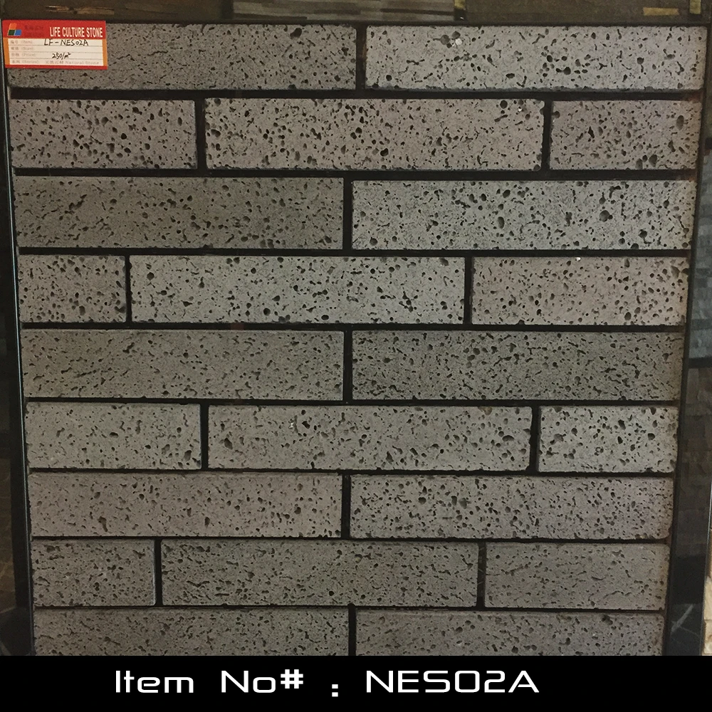 
Cheap and Natural Chinese Black Basalt Stone Wall Tile 