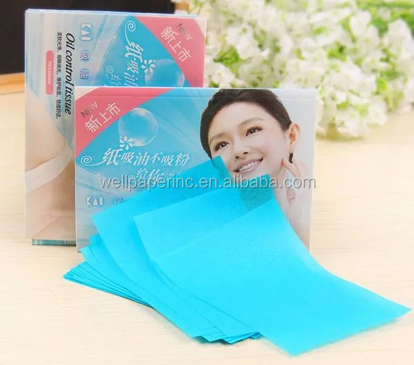 Oil Absorbing Sheets Cosmetic Facial Oil Blotting Paper
