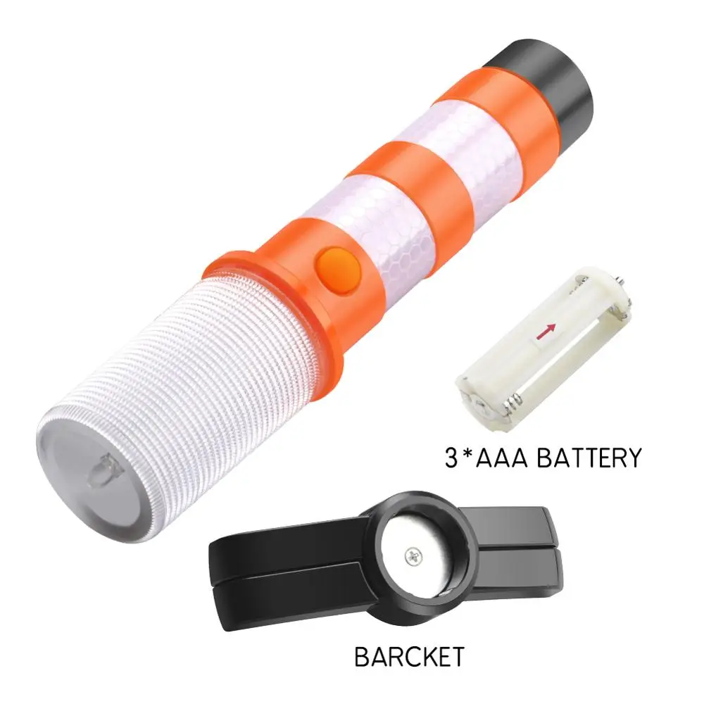 PANYUE LED Portable lamp Road Security Flashing Flash Flare Strobe Lights With 2 stand For Traffic Warnings/Roadblocks
