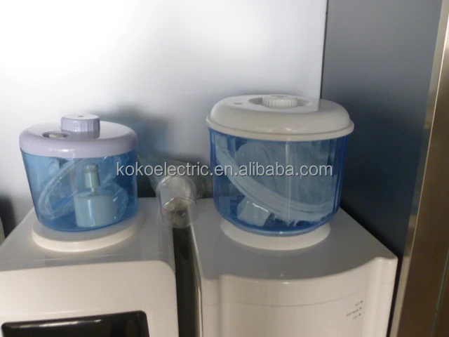 Clear water dispenser pot with float switch