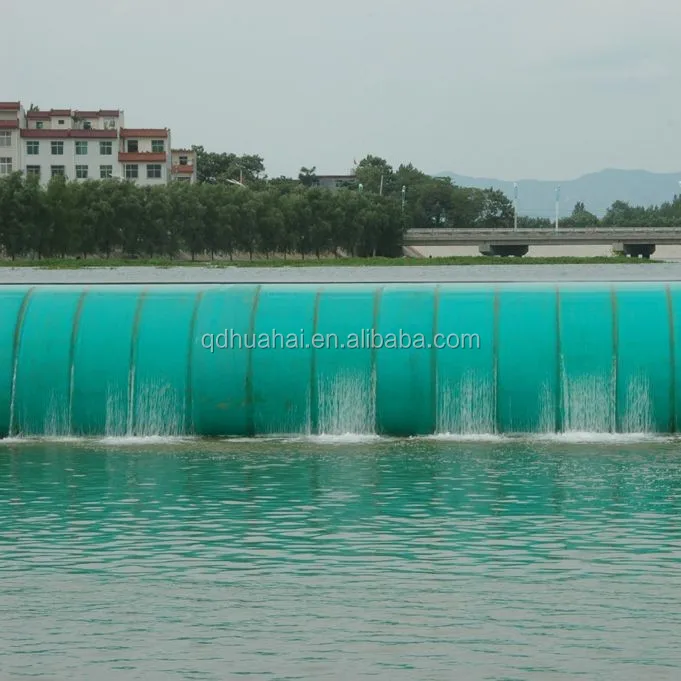 
 Воздушная надувная резиновая дамба  