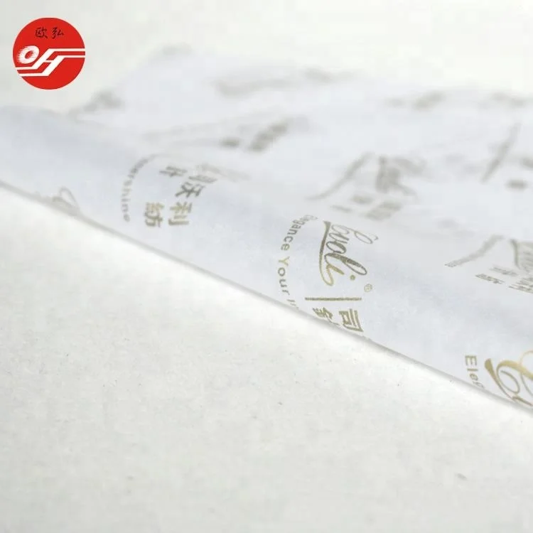 Fancy Cheap Custom Brand Name Printed Gift Wrapping Paper Tissue Paper