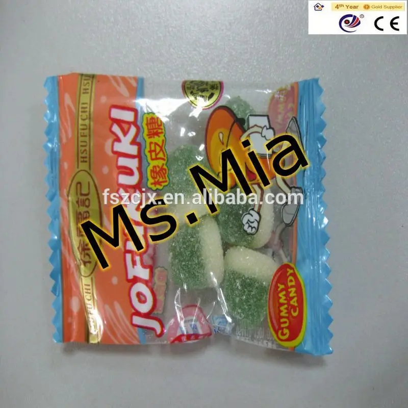 Удобный операционной автоматический жевательная резинка упаковочная машина