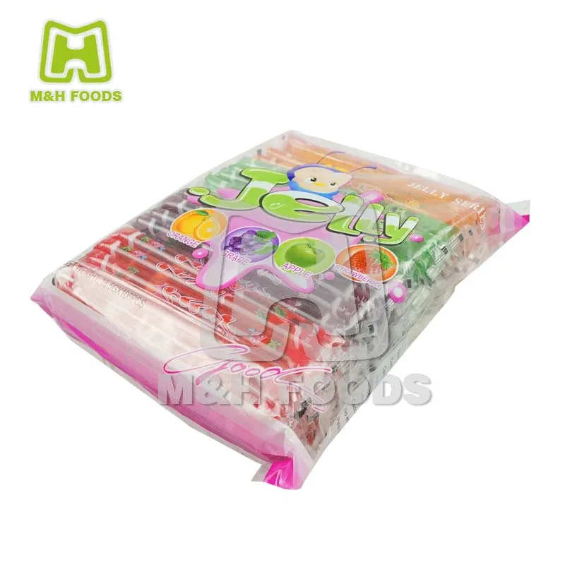 Jelly Candy Assorted Fruit Jelly Stick in Bags