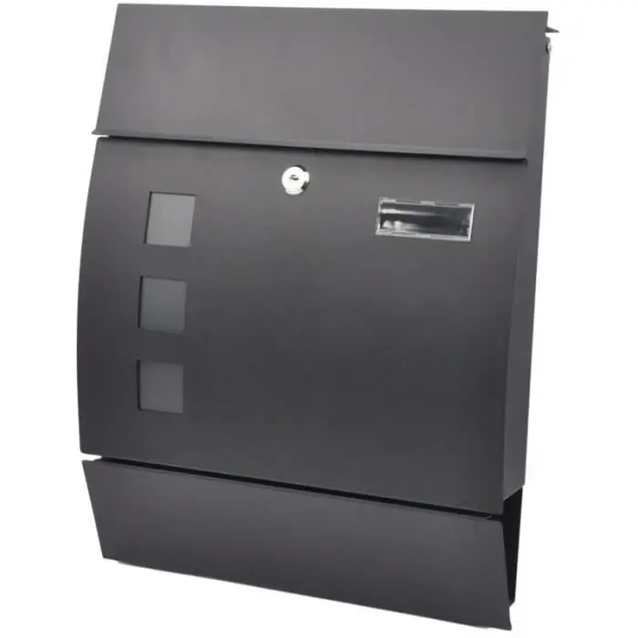 Mail Box Letter Post Custom Galvanized Steel Metal,galvanized Steel Post Service Wall Mounted for Postal Service Customized