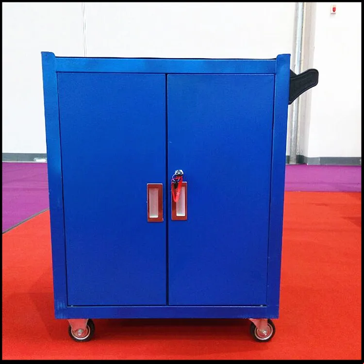 Тележка для инструментов, трехуровневый шкаф на колесиках для ремонта автомобиля