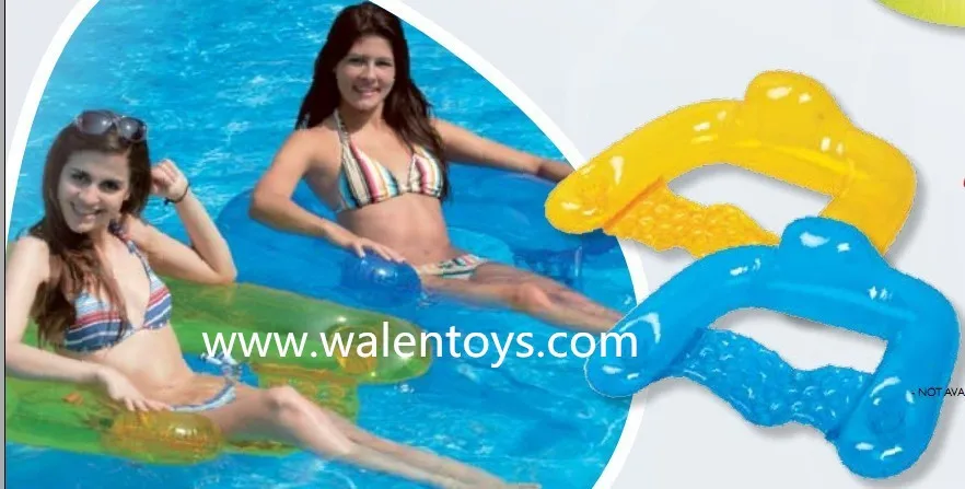 Inflatable Pool Float Lounger Swim Chair Lounge Water Raft Sun Fun Lake Mattress