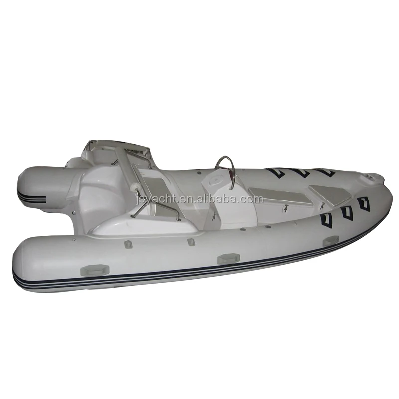 (CE) Pvc 4.2m inflatable catamaran fiberglass rigid rib outboard motor fishing boat rib 420c white