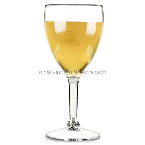 Polycarbonate Wine Glasses 9oz LCE At 125ml & 175ml