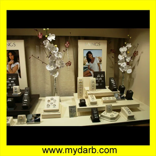MYDARB custom Custom  Wholesale custom DIY bracelet necklace ring earring frame jewelry packaging display rack stand set for jewelry display rack necklace stand